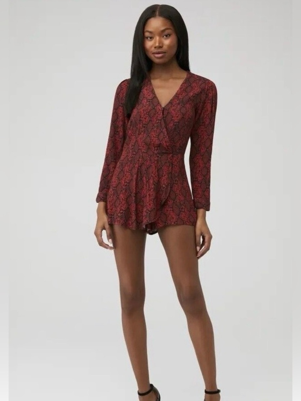 Blue Life (Revolve)Planet Red Jelena Romper Small